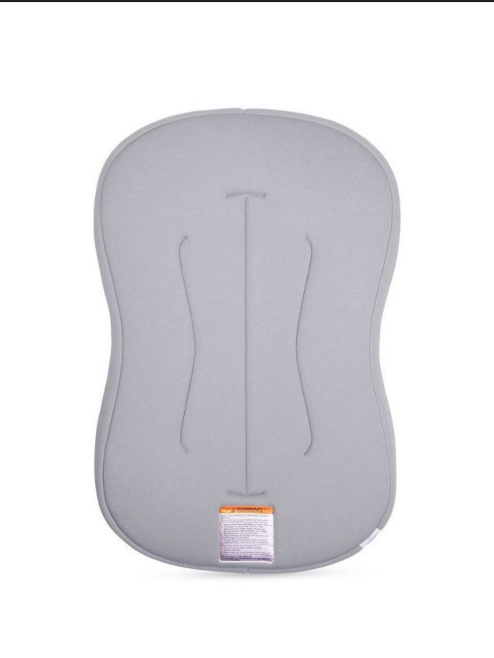 Snuggle me organic curve infant lounger- stone